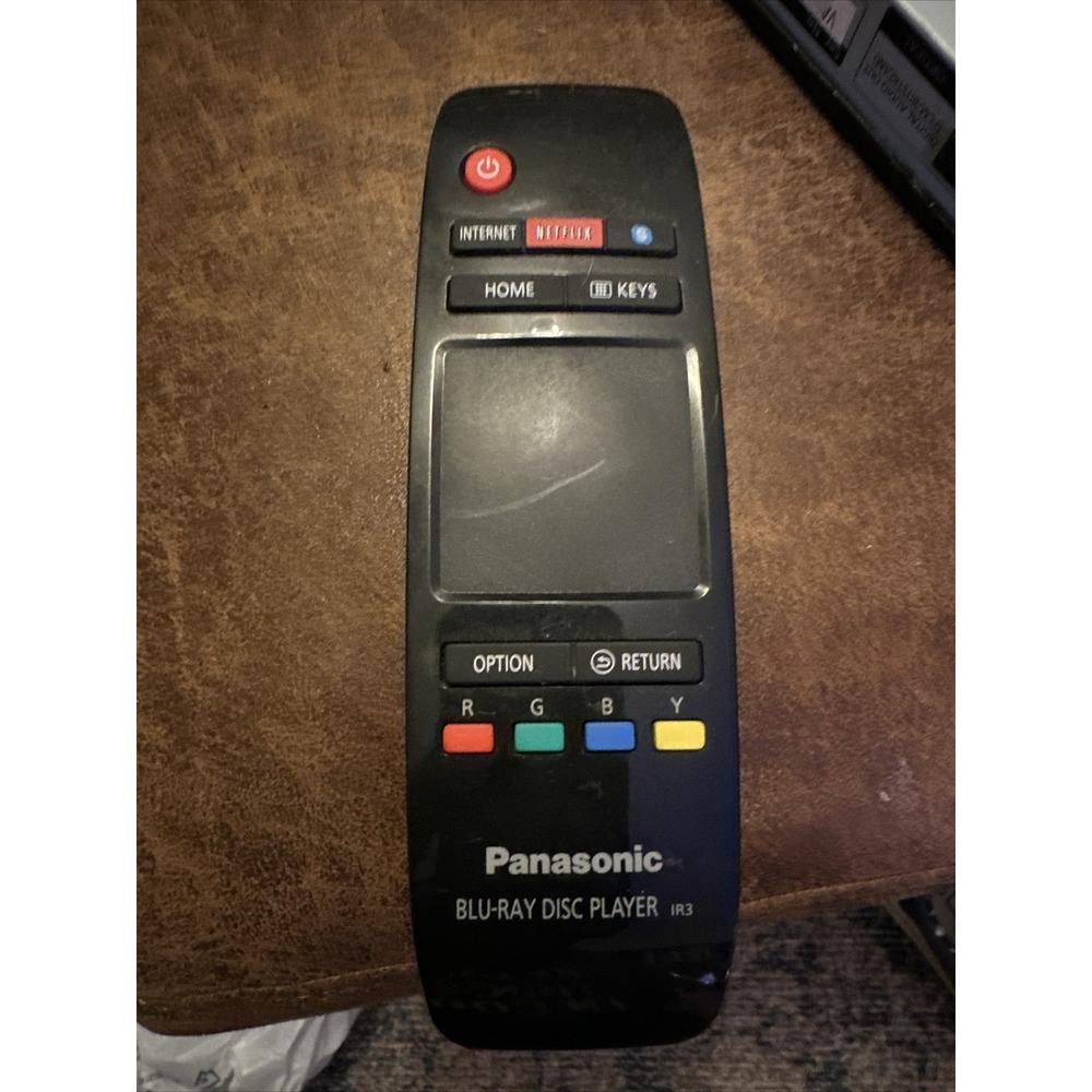 ORIGINAL PANASONIC BLU-RAY IR3 N2QAYB000710 REMOTE CONTROL DMP-BBT01 DMP-BDT320